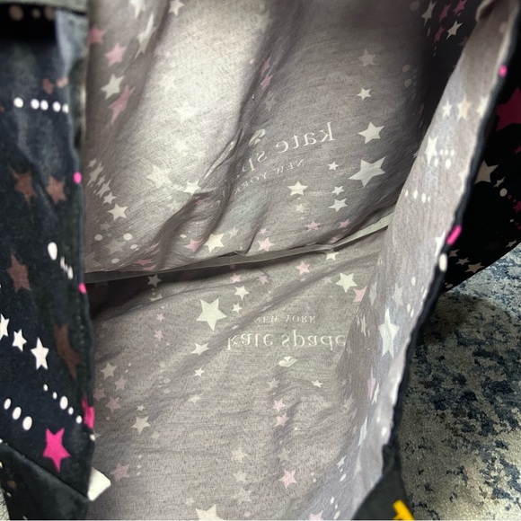 Kate Spade New York 2011 Black Multi-Colored Stargazer Tote Bag - Picture 5 of 7